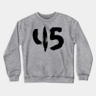 Number 45 Crewneck Sweatshirt